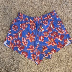 Athleta Floral Print Women's Athletic Shorts